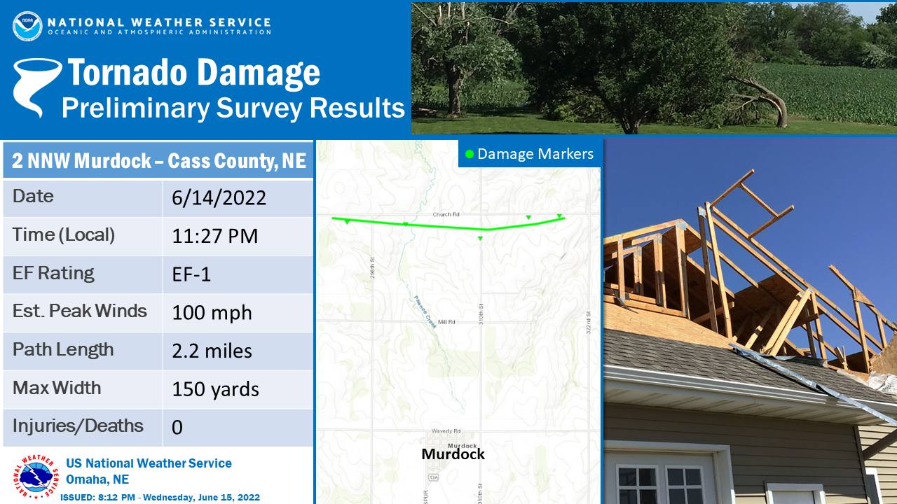 Storm Summary for Severe Weather Event 6 14 22 to 6 15 22